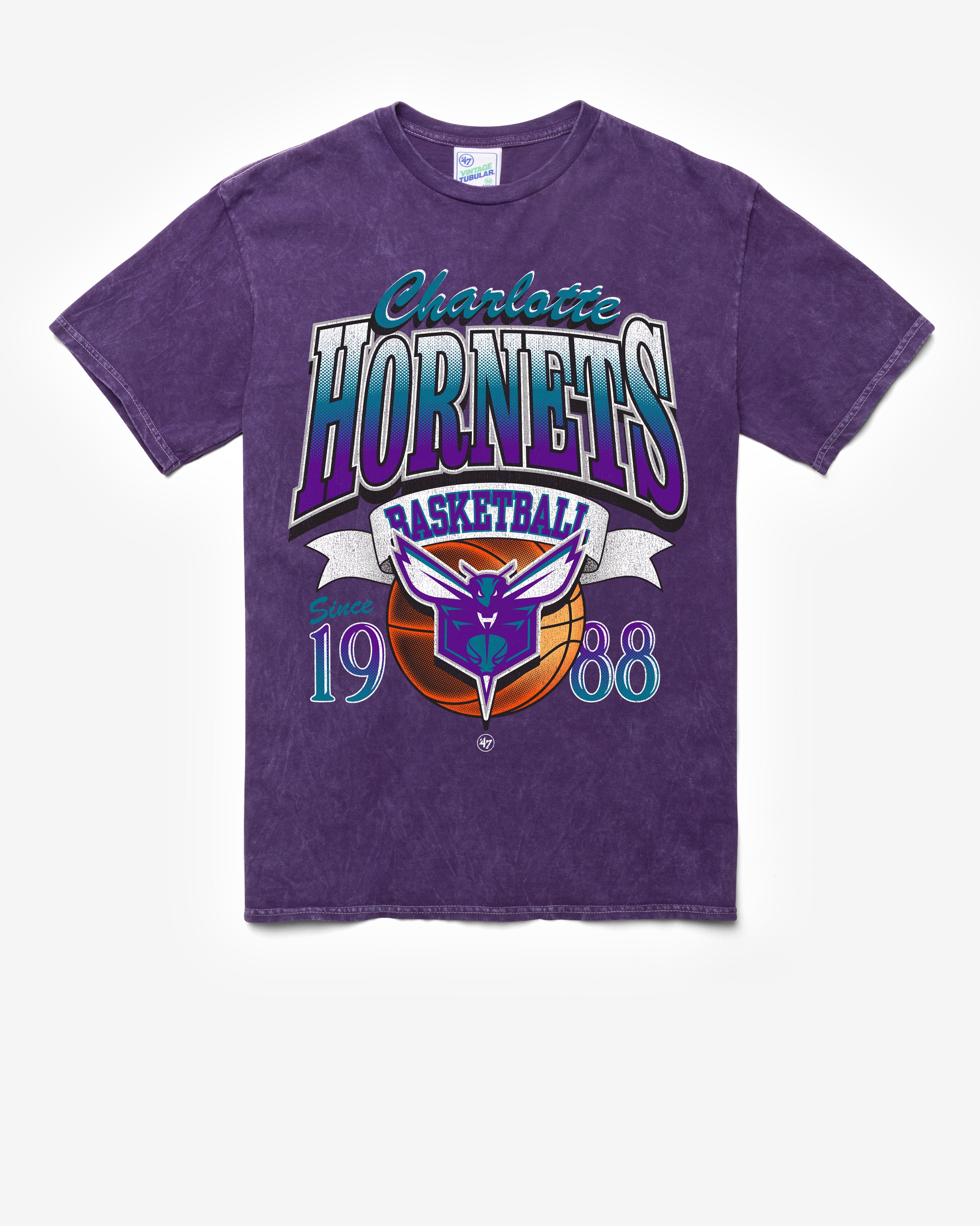 CHARLOTTE HORNETS LOCKER '47 TUBULAR TEE