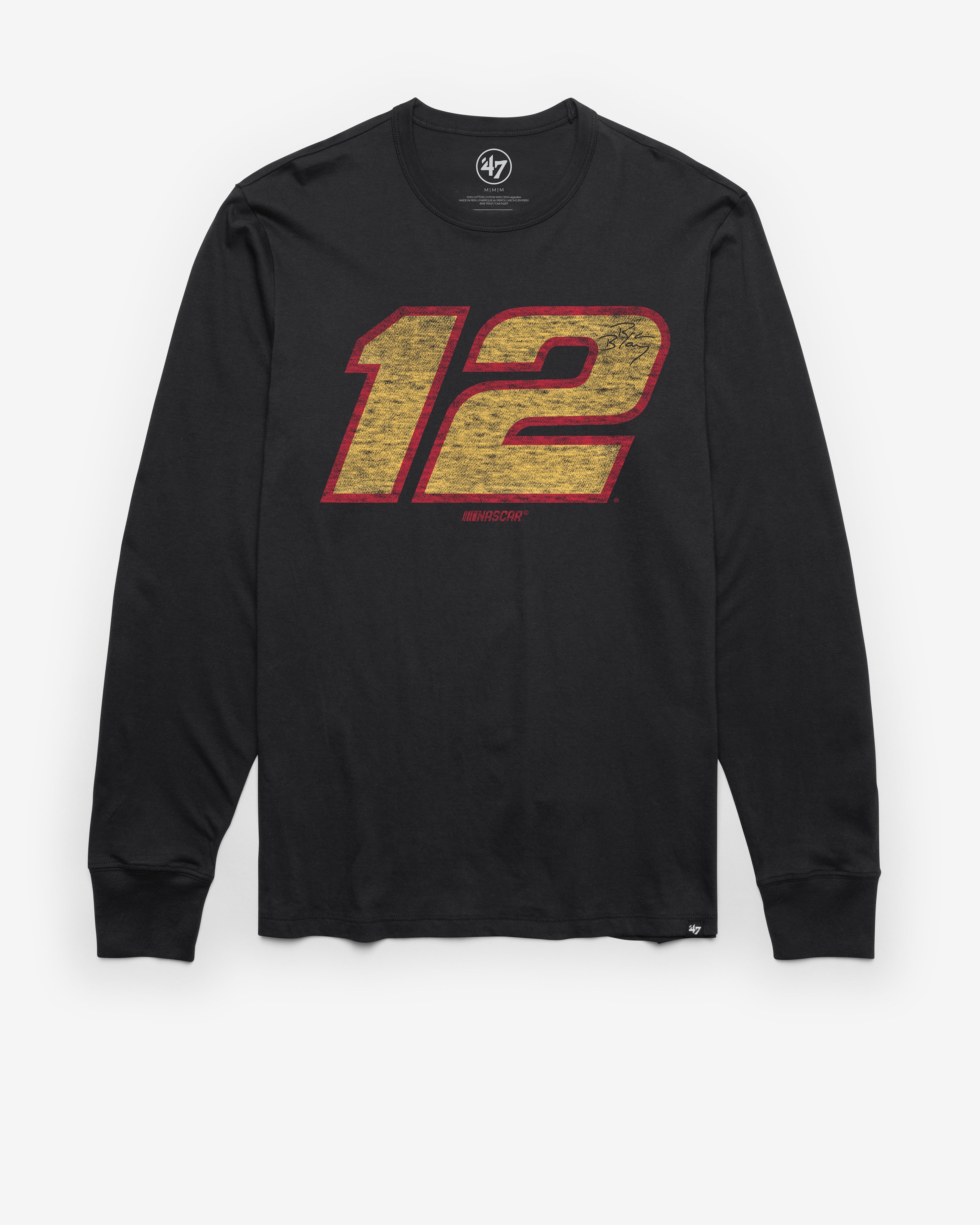 NASCAR RYAN BLANEY TEAM PENSKE DRIVER '47 FRANKLIN LONG SLEEVE TEE
