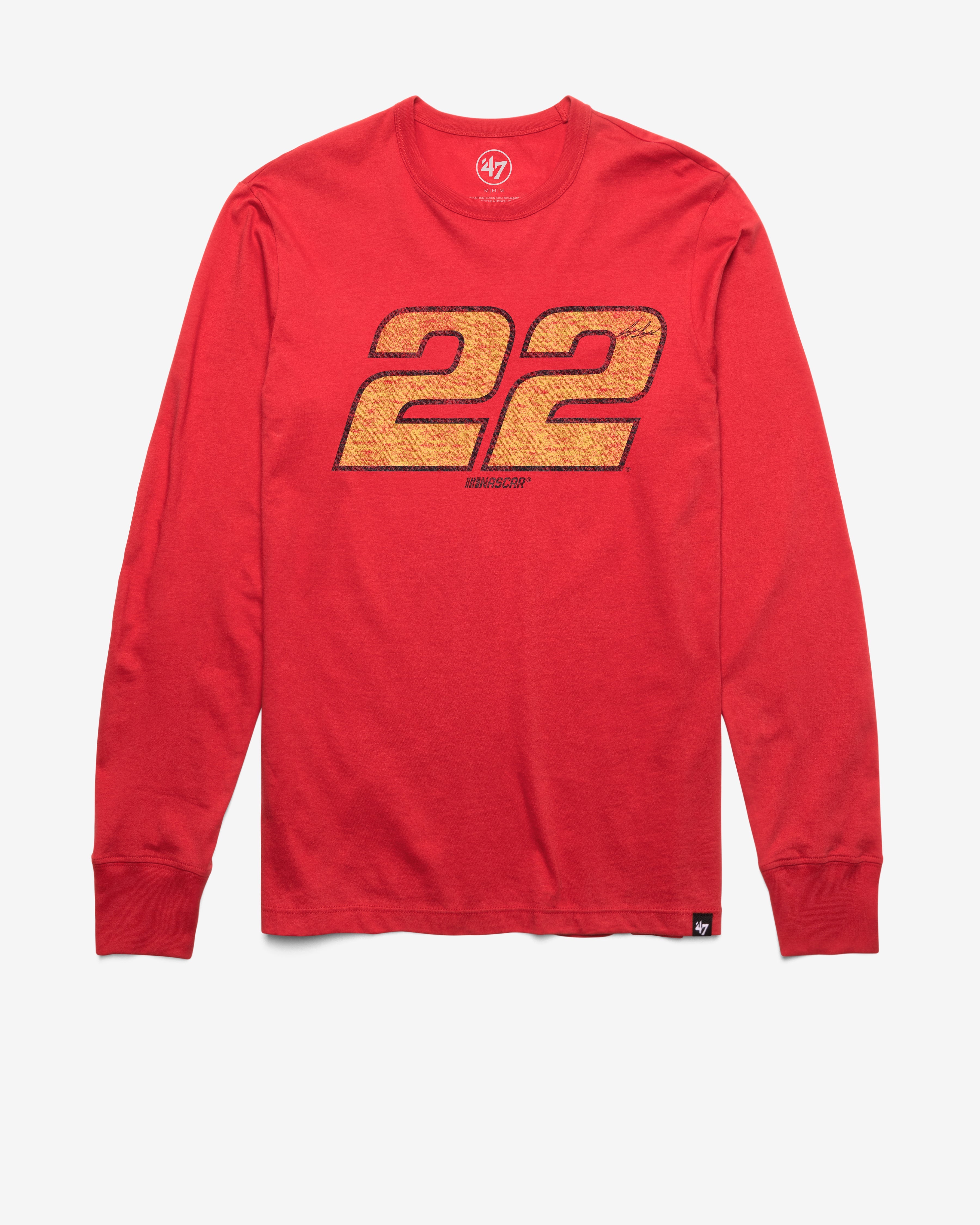 NASCAR JOEY LOGANO TEAM PENSKE DRIVER '47 FRANKLIN LONG SLEEVE TEE