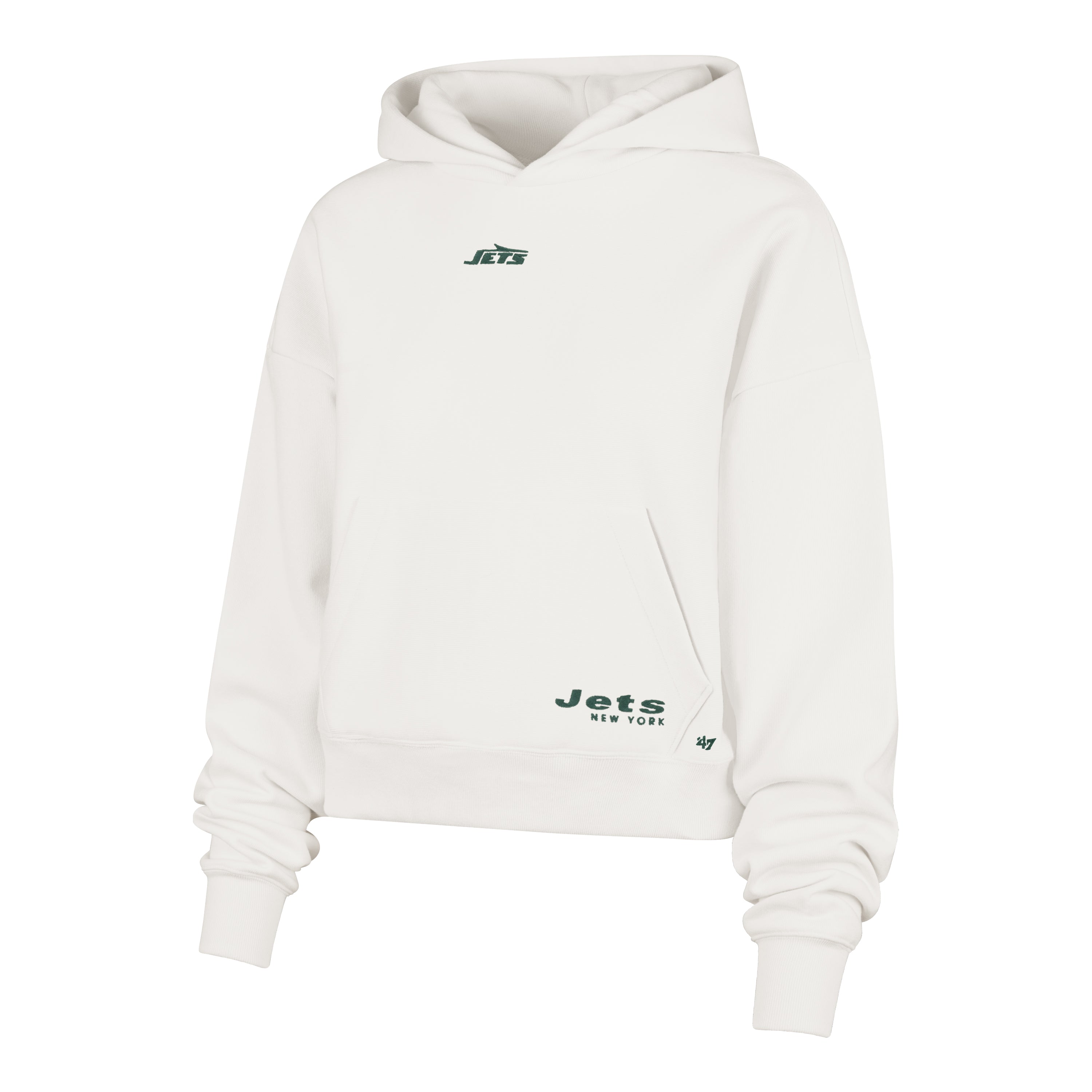 NEW YORK JETS SUE '47 FOUNDATION HOOD WOMENS
