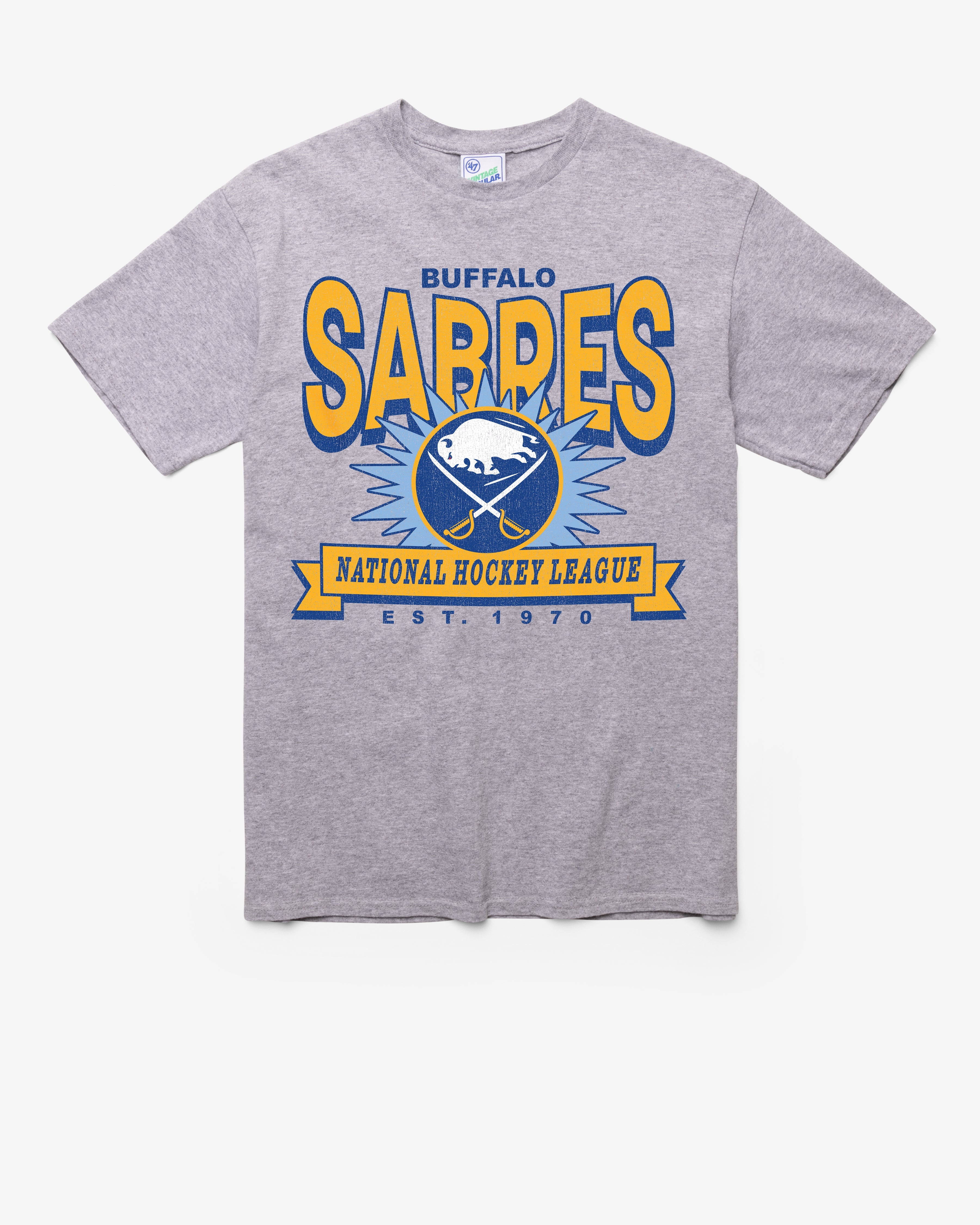 BUFFALO SABRES TWELVE SIX VINTAGE '47 TUBULAR TEE