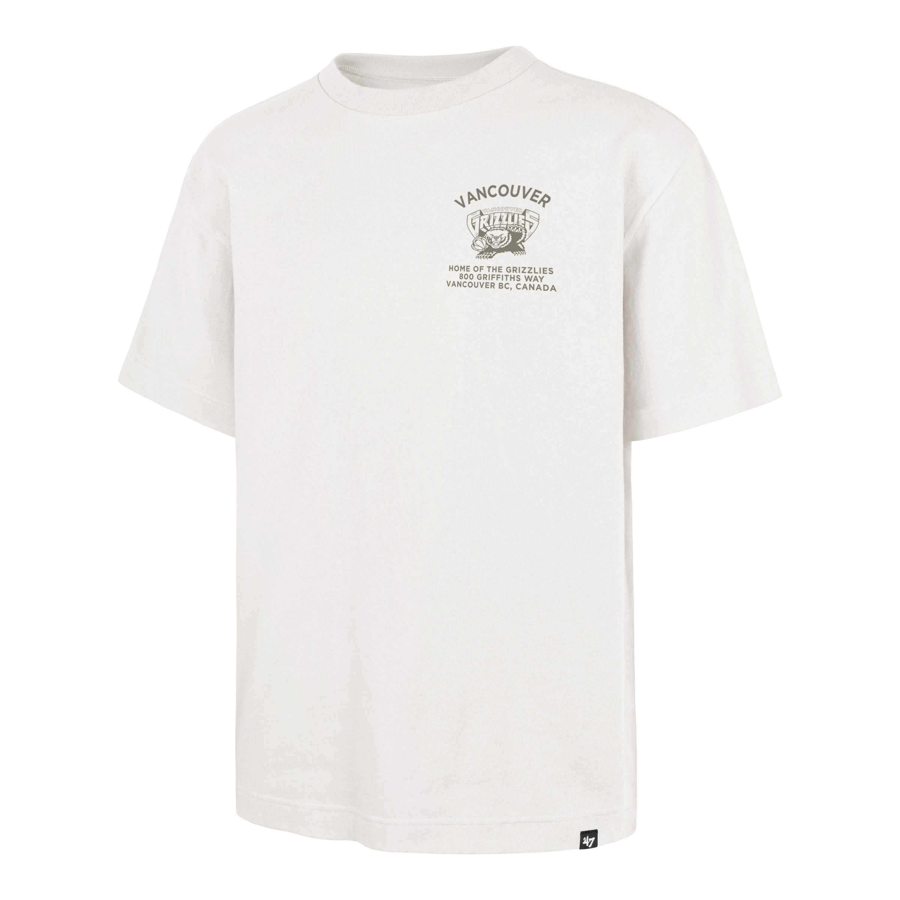 VANCOUVER GRIZZLIES TO ARCH OVER '47 FOUNDATION TEE