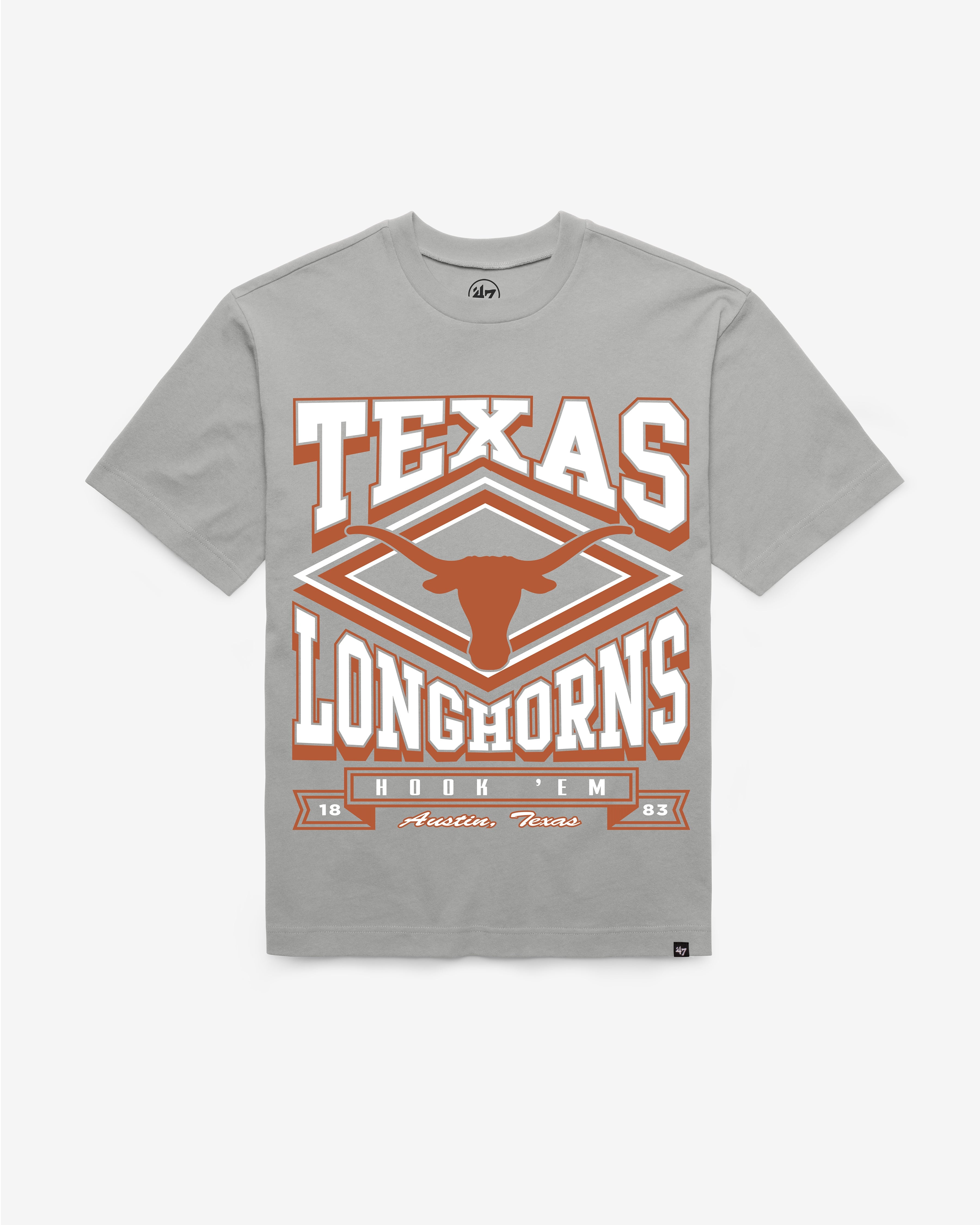 TEXAS LONGHORNS HEATER '47 FOUNDATION TEE