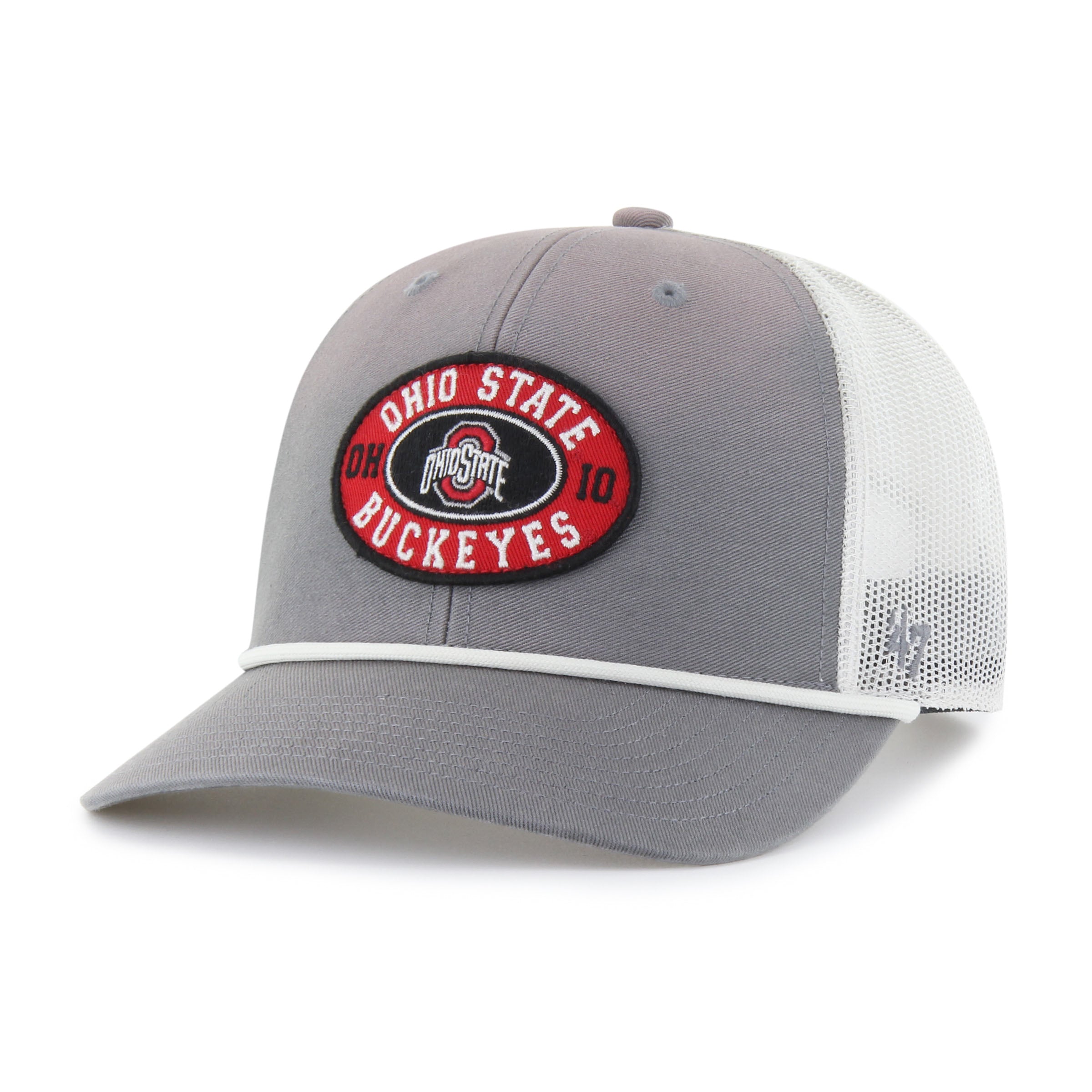 OHIO STATE BUCKEYES TIDE SWEEP ROPE '47 TRUCKER