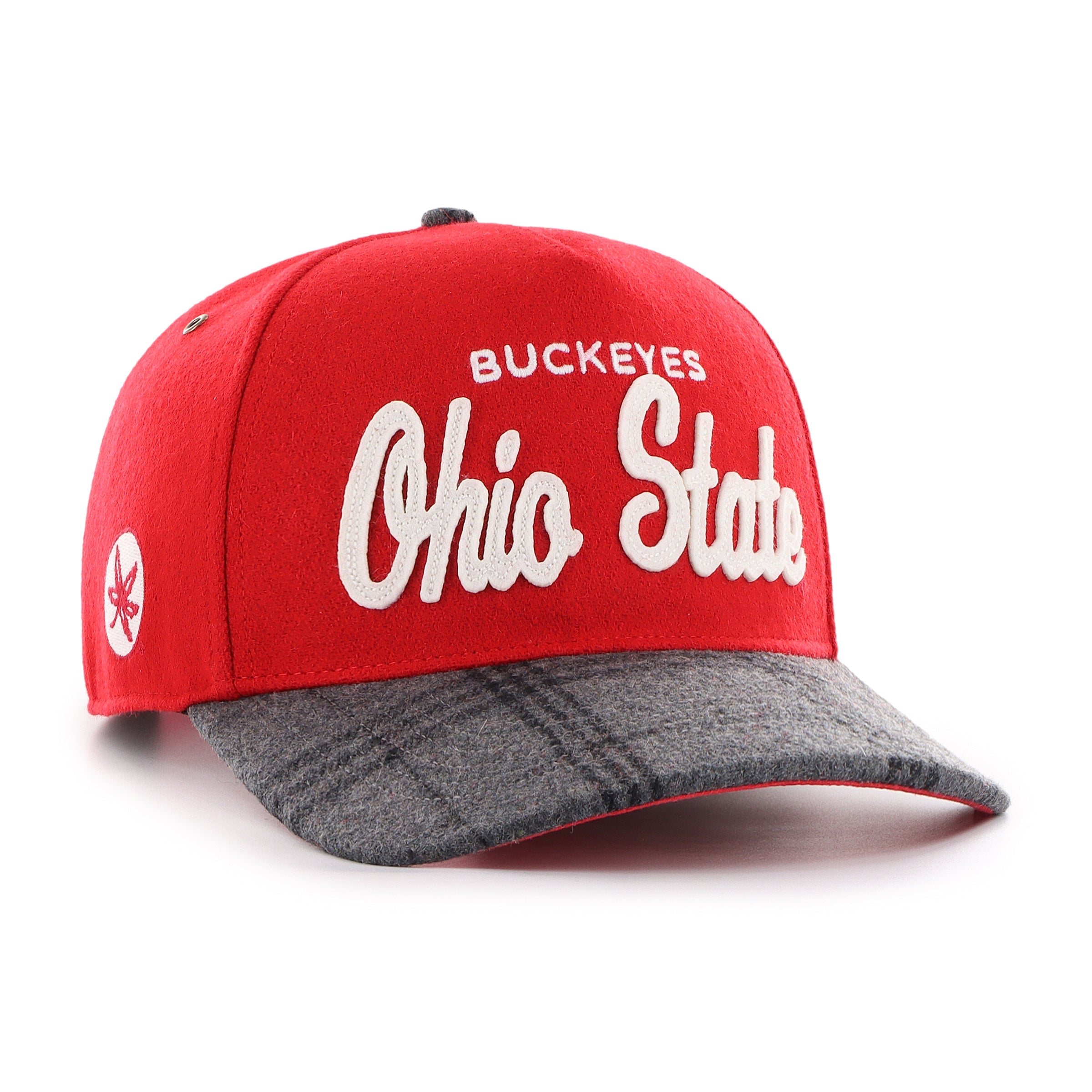 OHIO STATE BUCKEYES WINDOWPANE PLAID '47 HITCH RF RELAXED FIT