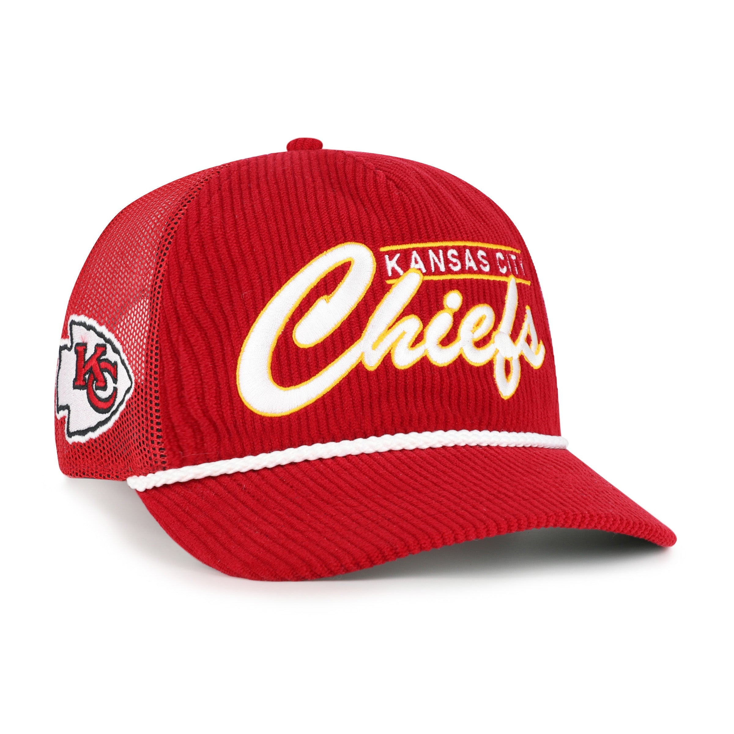 KANSAS CITY CHIEFS DOUBLE HEADER MESH '47 HITCH RF RELAXED FIT