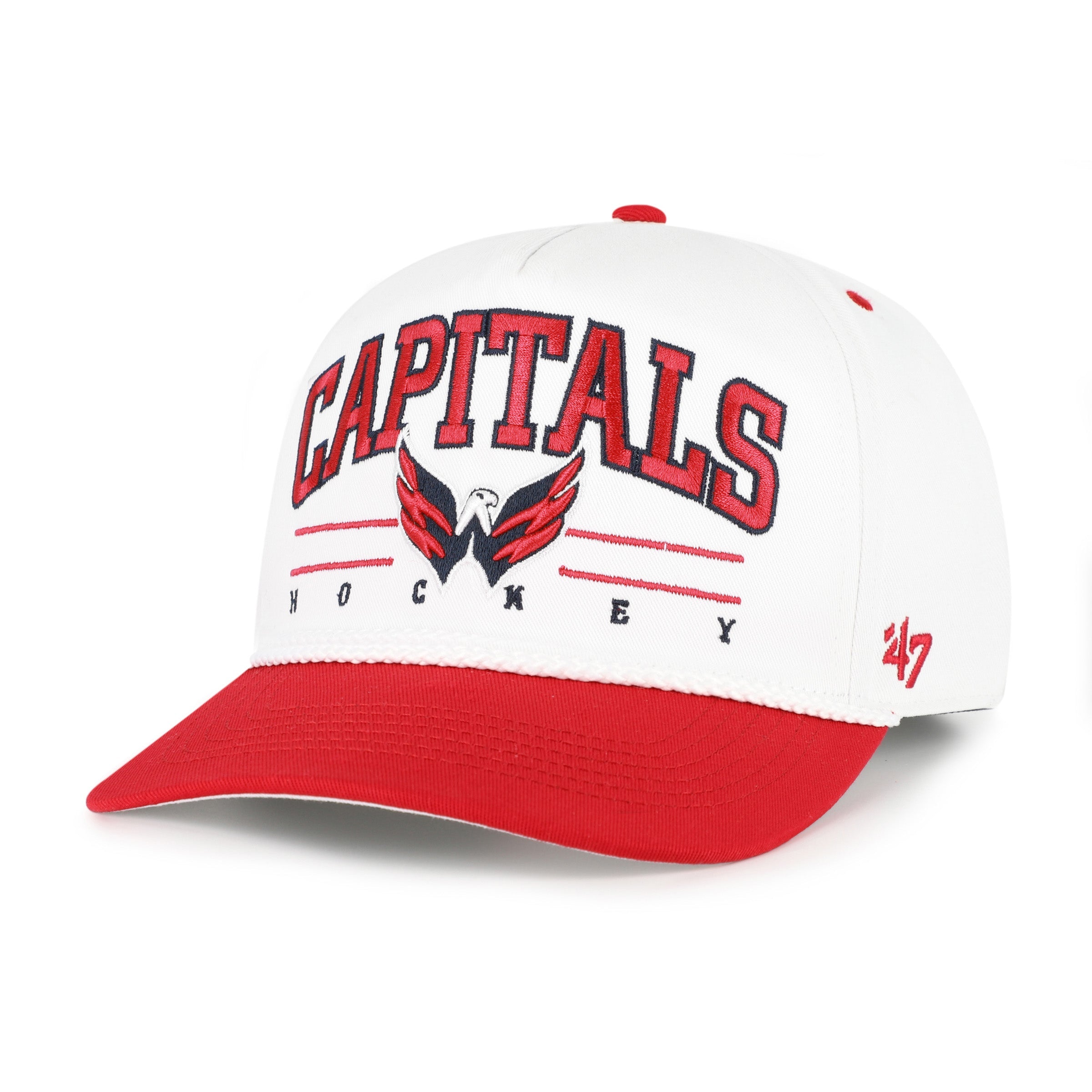 WASHINGTON CAPITALS ROSCOE ROPE TWO TONE '47 HITCH