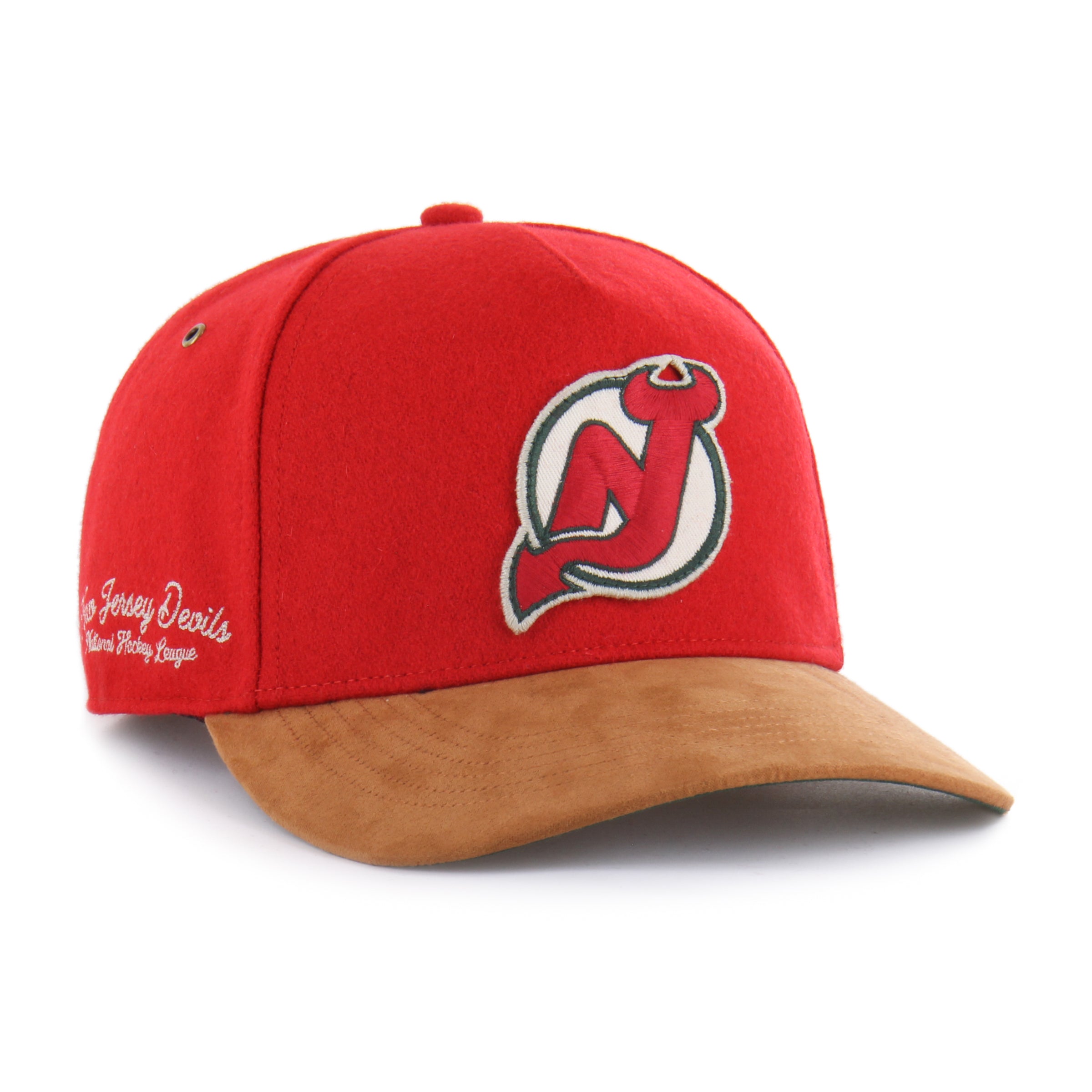 NEW JERSEY DEVILS VINTAGE GRANDSTAND TWO TONE '47 HITCH