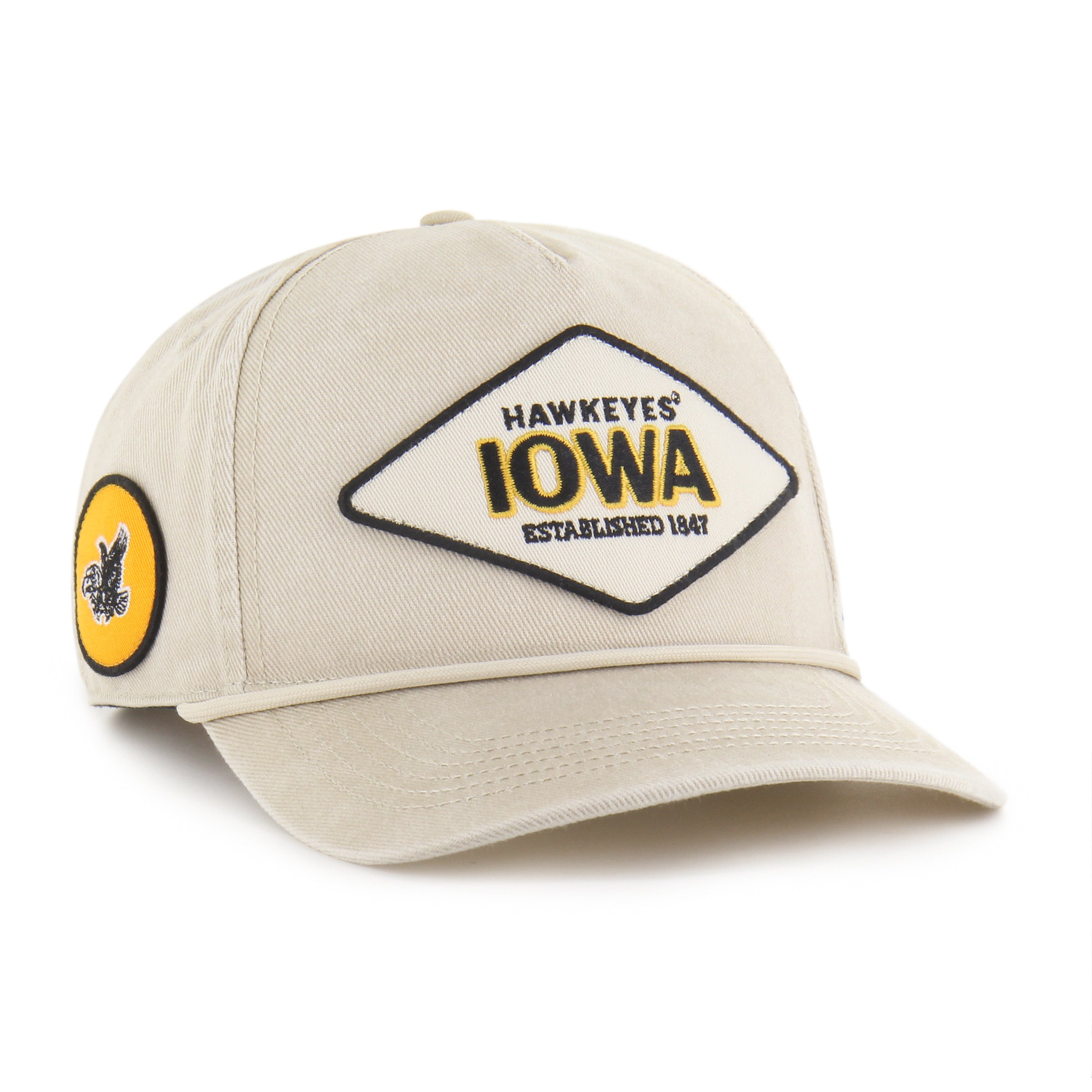 IOWA HAWKEYES VINTAGE CAIRN '47 HITCH RF RELAXED FIT